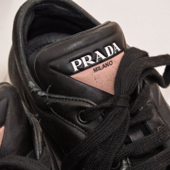 Prada Nappa Leather PRAX-01 Sneakers Sz 7.5 - Picture 8 of 15